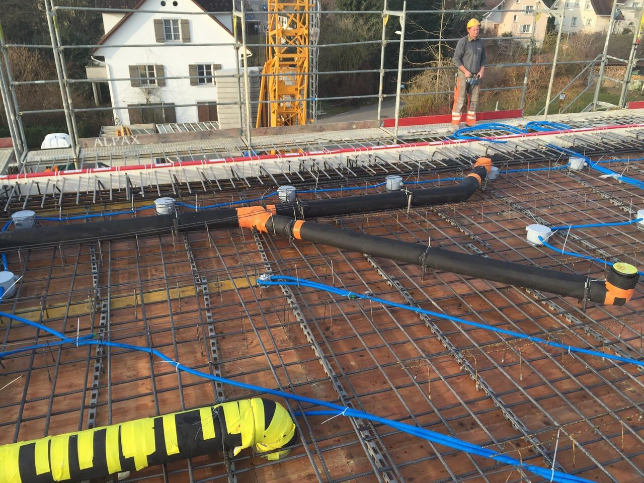 Abwasserleitungen Neubau
